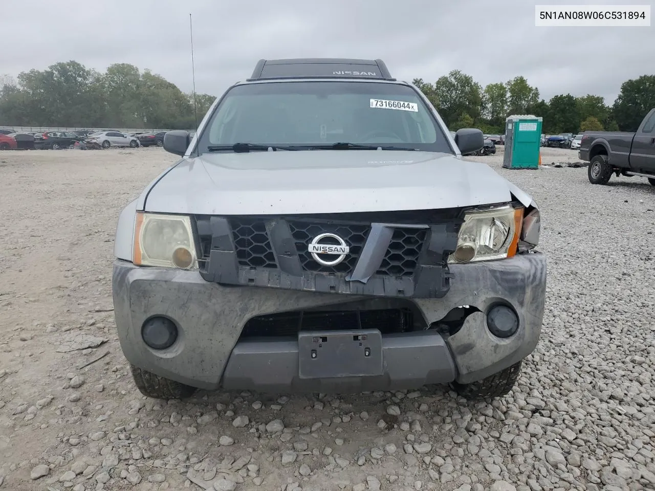 2006 Nissan Xterra Off Road VIN: 5N1AN08W06C531894 Lot: 73166044