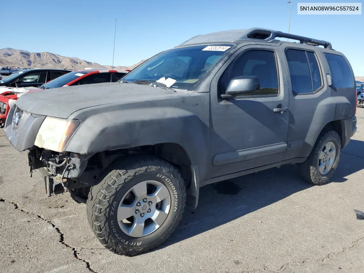 2006 Nissan Xterra Off Road VIN: 5N1AN08W96C557524 Lot: 73252514