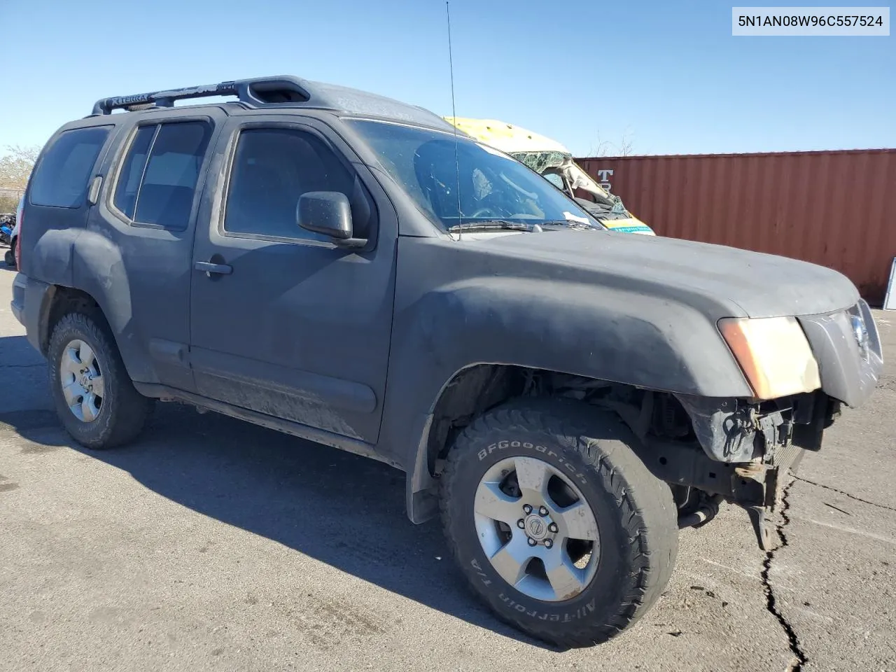 2006 Nissan Xterra Off Road VIN: 5N1AN08W96C557524 Lot: 73252514