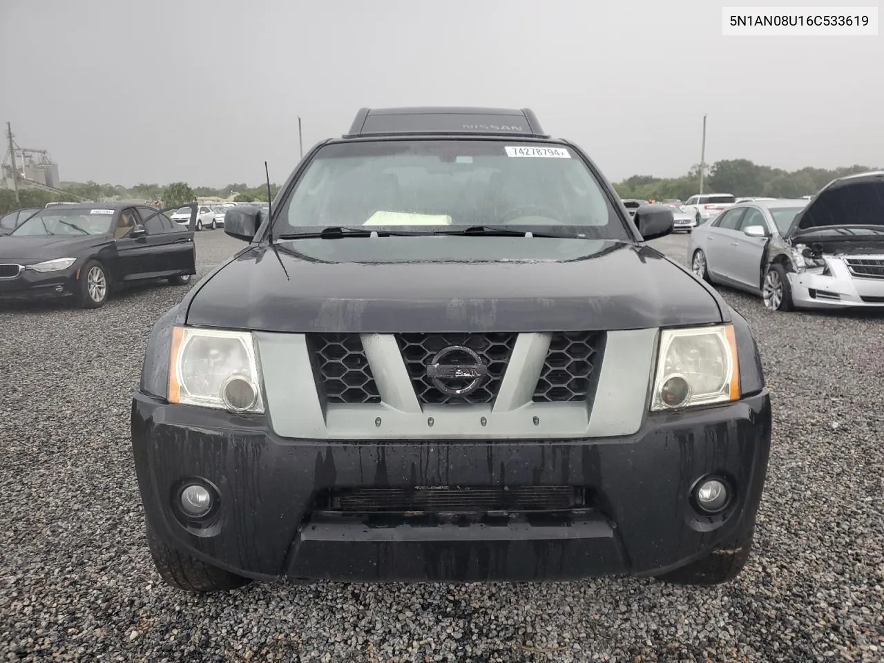 2006 Nissan Xterra Off Road VIN: 5N1AN08U16C533619 Lot: 74278794