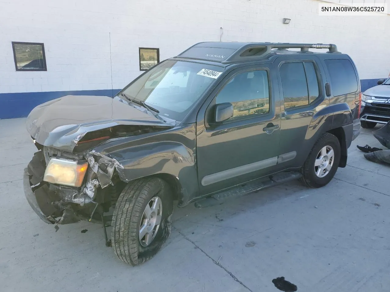 2006 Nissan Xterra Off Road VIN: 5N1AN08W36C525720 Lot: 74540944