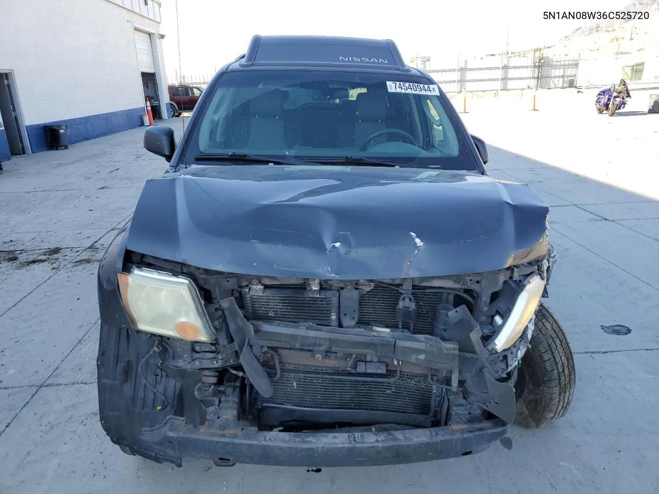 2006 Nissan Xterra Off Road VIN: 5N1AN08W36C525720 Lot: 74540944