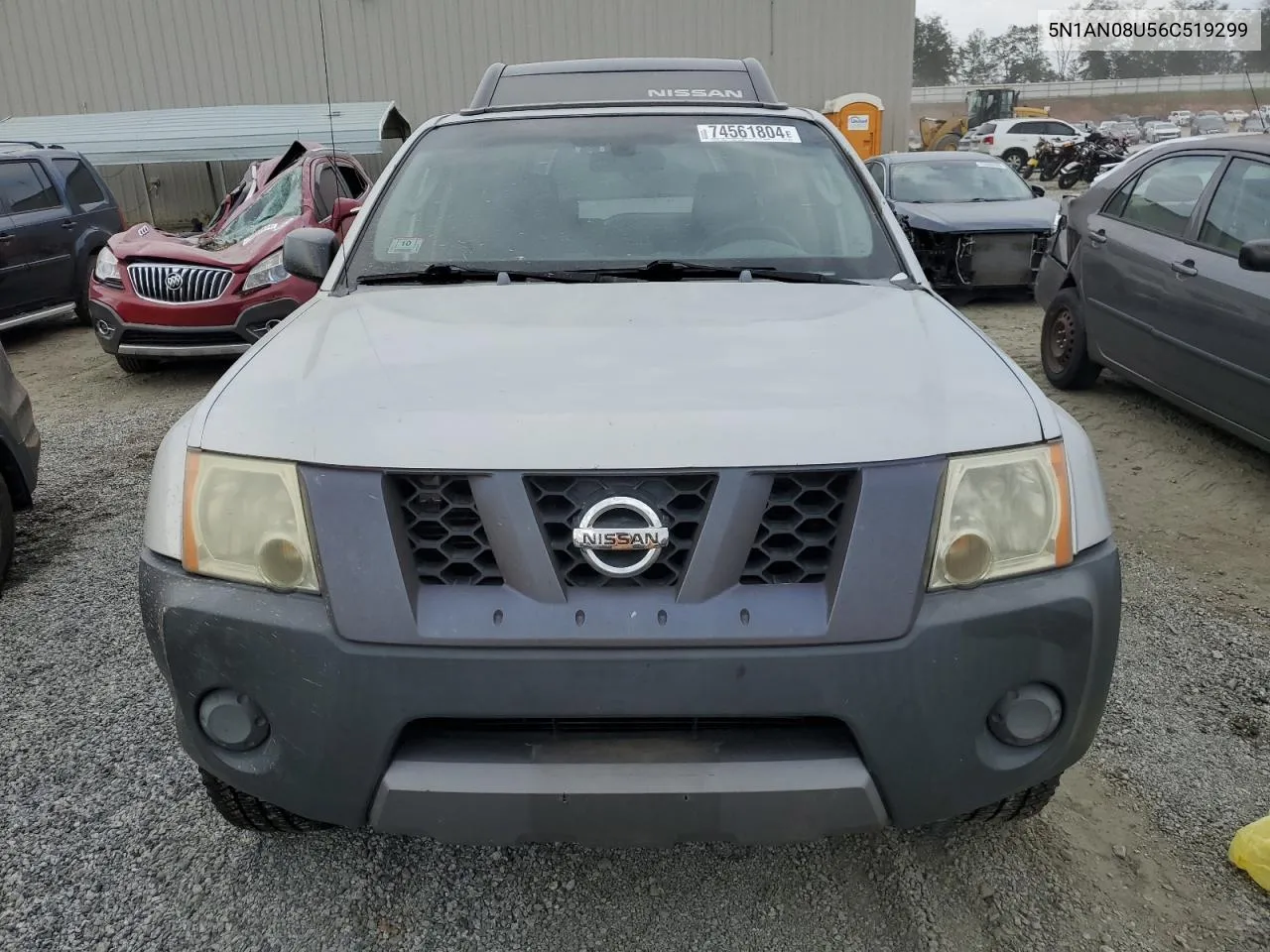 2006 Nissan Xterra Off Road VIN: 5N1AN08U56C519299 Lot: 74561804