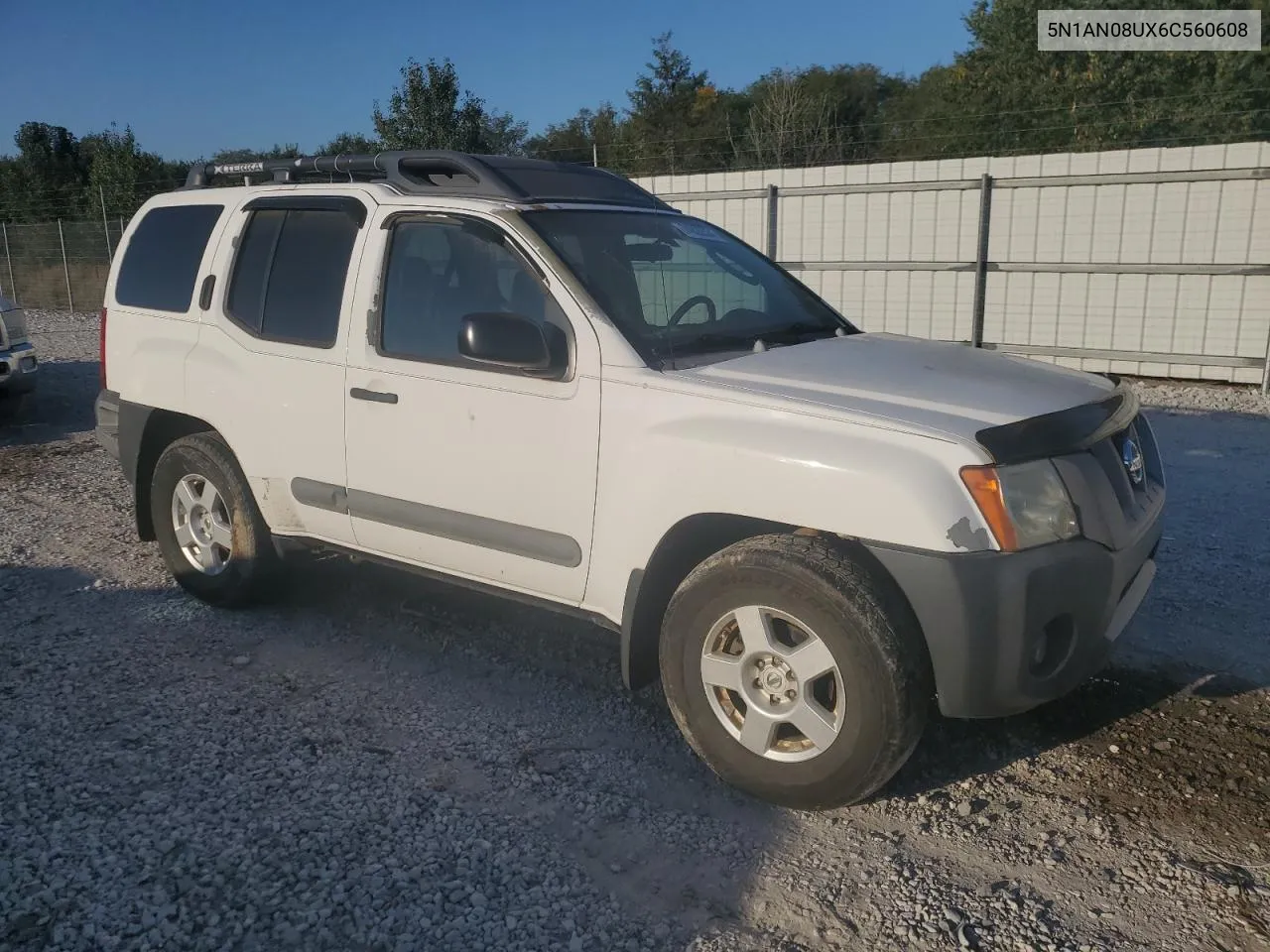 2006 Nissan Xterra Off Road VIN: 5N1AN08UX6C560608 Lot: 74829334