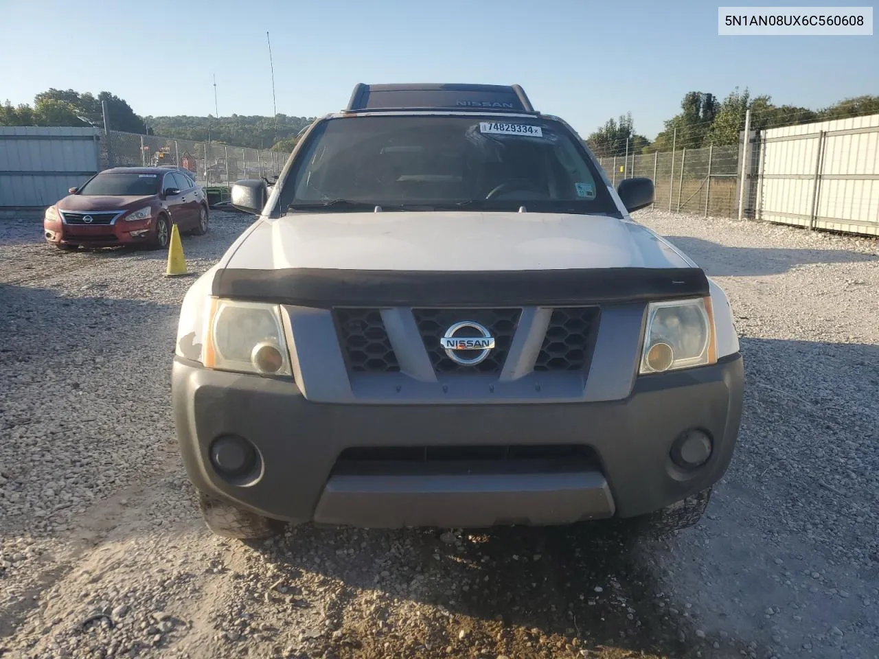 2006 Nissan Xterra Off Road VIN: 5N1AN08UX6C560608 Lot: 74829334