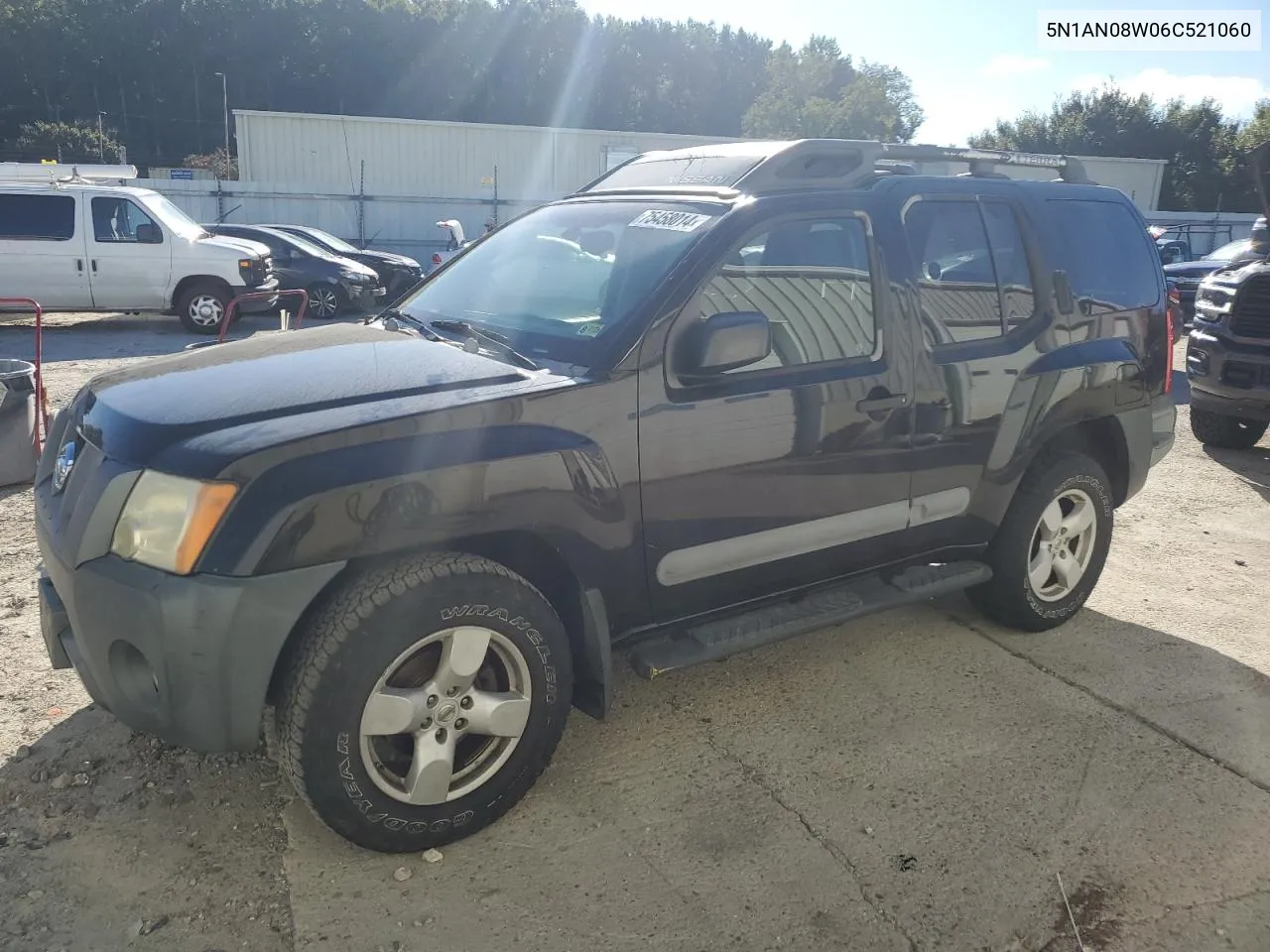 2006 Nissan Xterra Off Road VIN: 5N1AN08W06C521060 Lot: 75458014