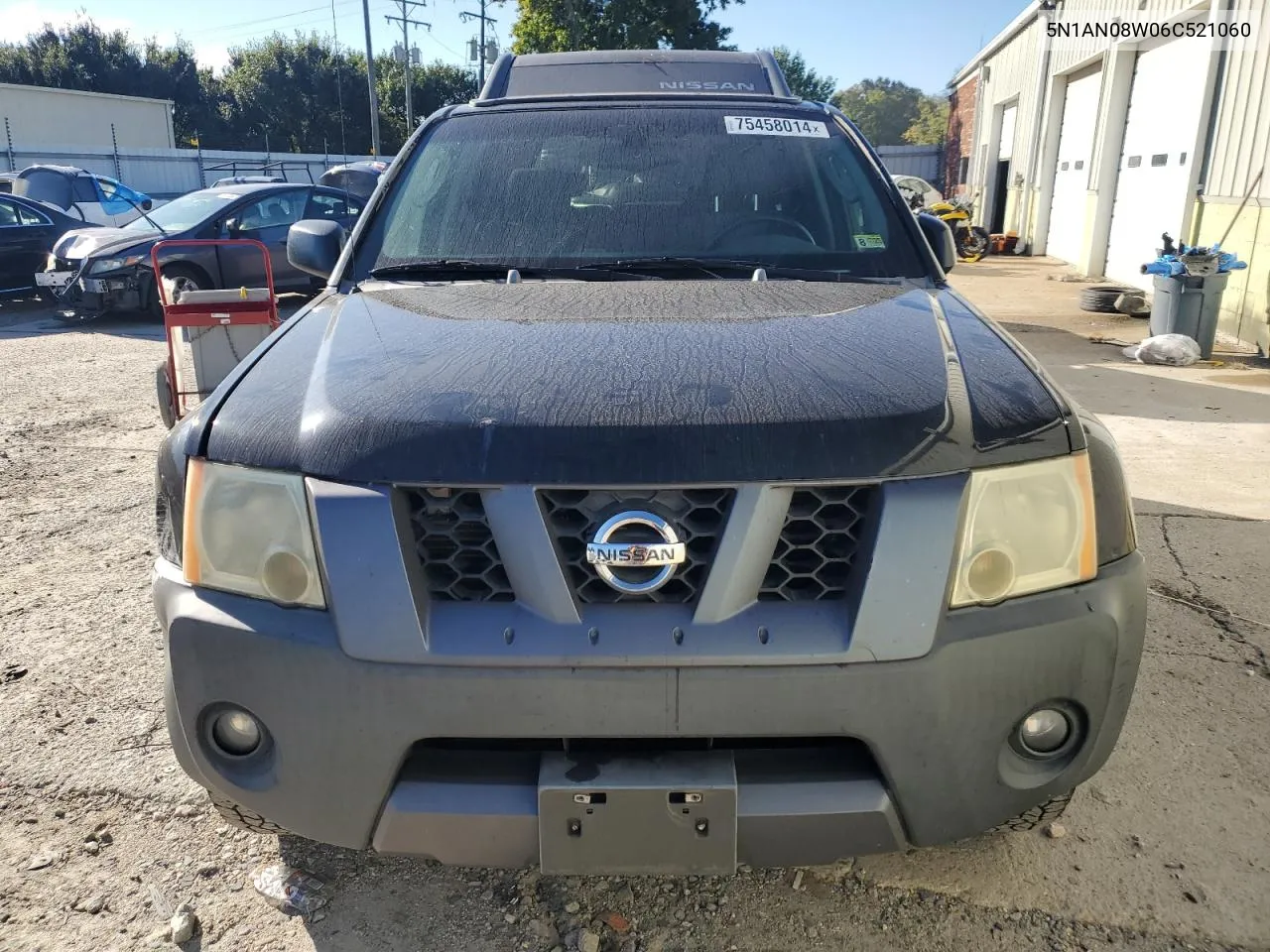 2006 Nissan Xterra Off Road VIN: 5N1AN08W06C521060 Lot: 75458014