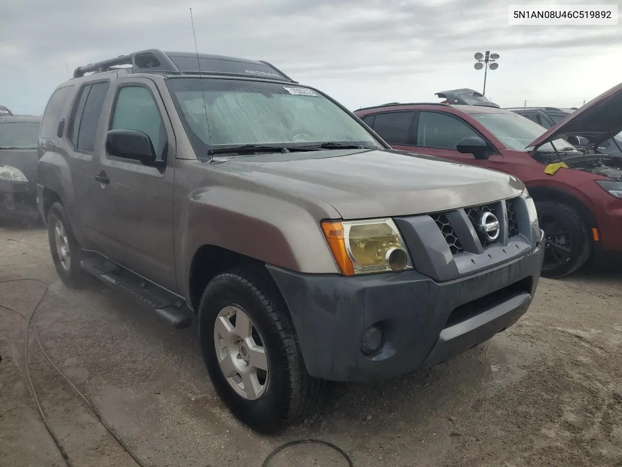 2006 Nissan Xterra Off Road VIN: 5N1AN08U46C519892 Lot: 75502224