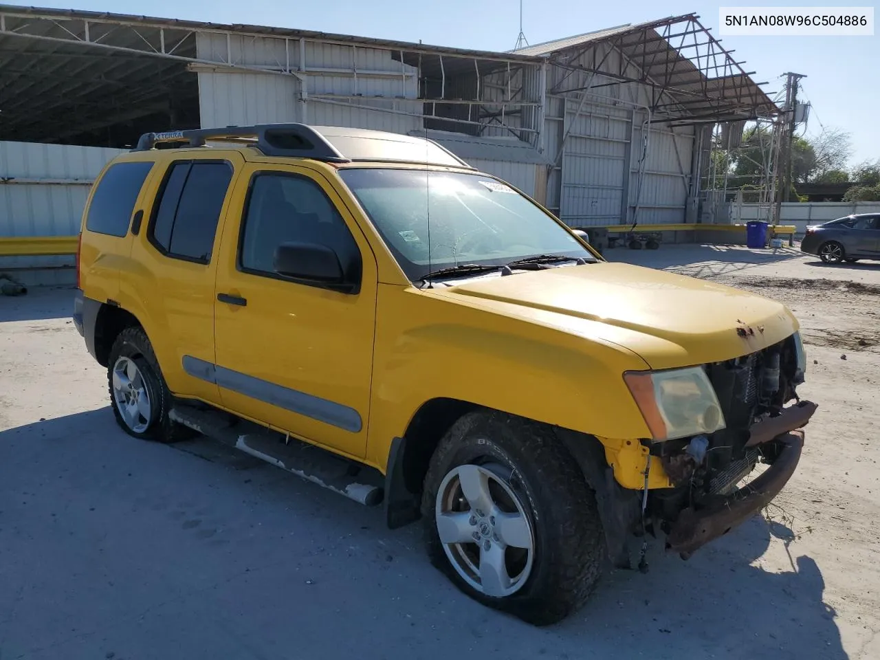 2006 Nissan Xterra Off Road VIN: 5N1AN08W96C504886 Lot: 75664534