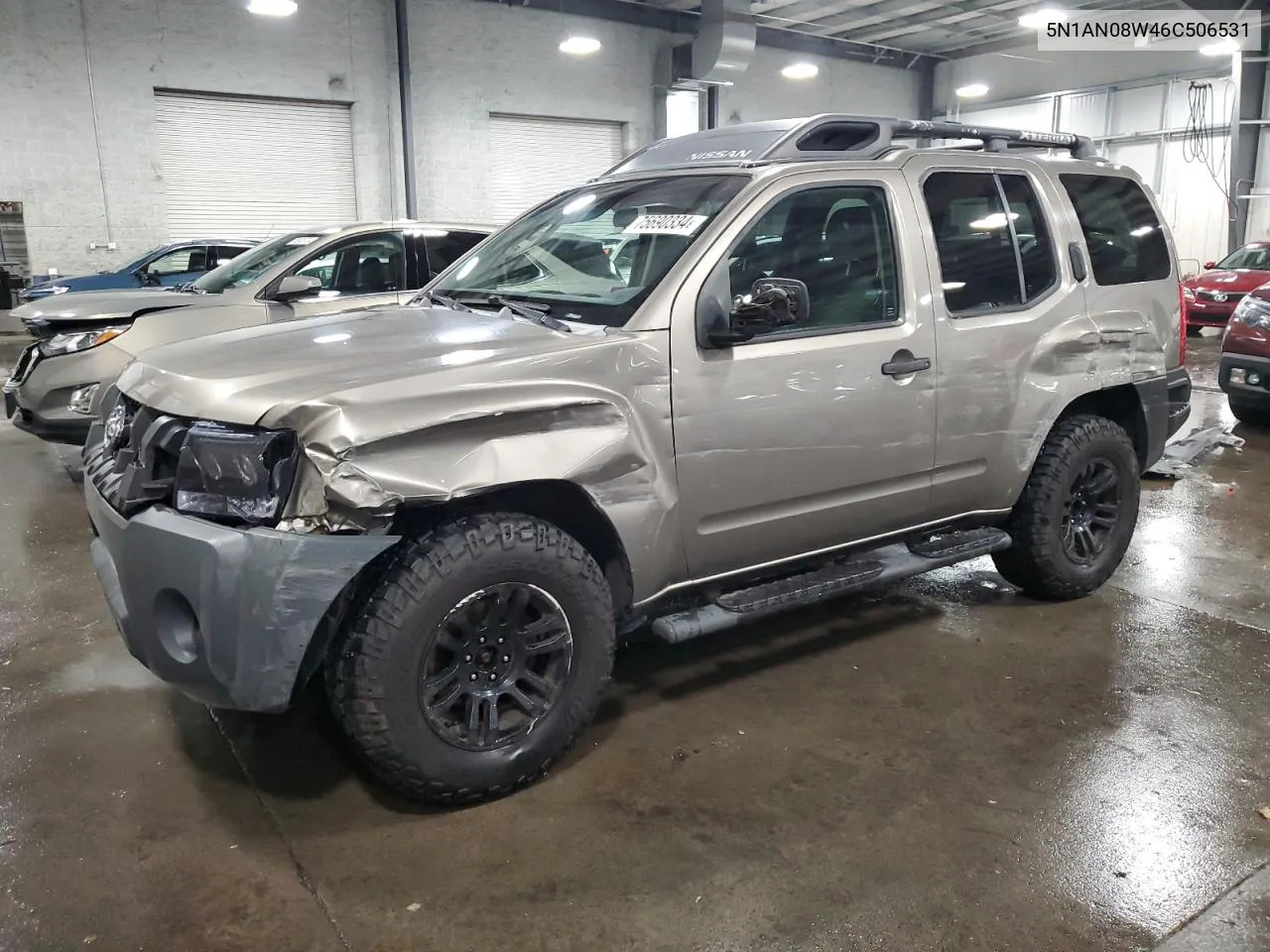 2006 Nissan Xterra Off Road VIN: 5N1AN08W46C506531 Lot: 75690334