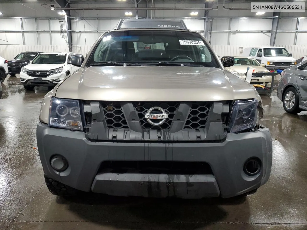 2006 Nissan Xterra Off Road VIN: 5N1AN08W46C506531 Lot: 75690334