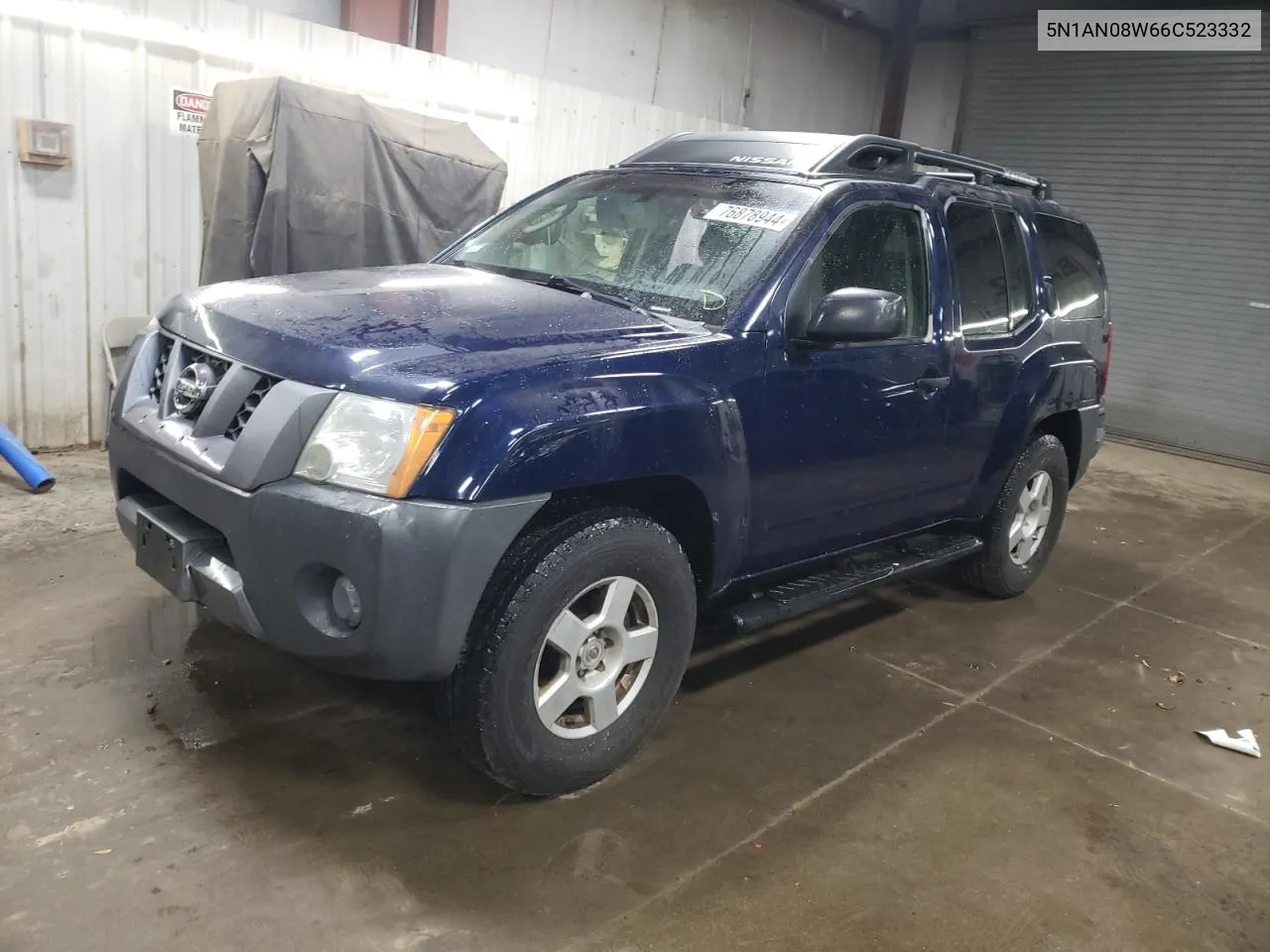 2006 Nissan Xterra Off Road VIN: 5N1AN08W66C523332 Lot: 76878944