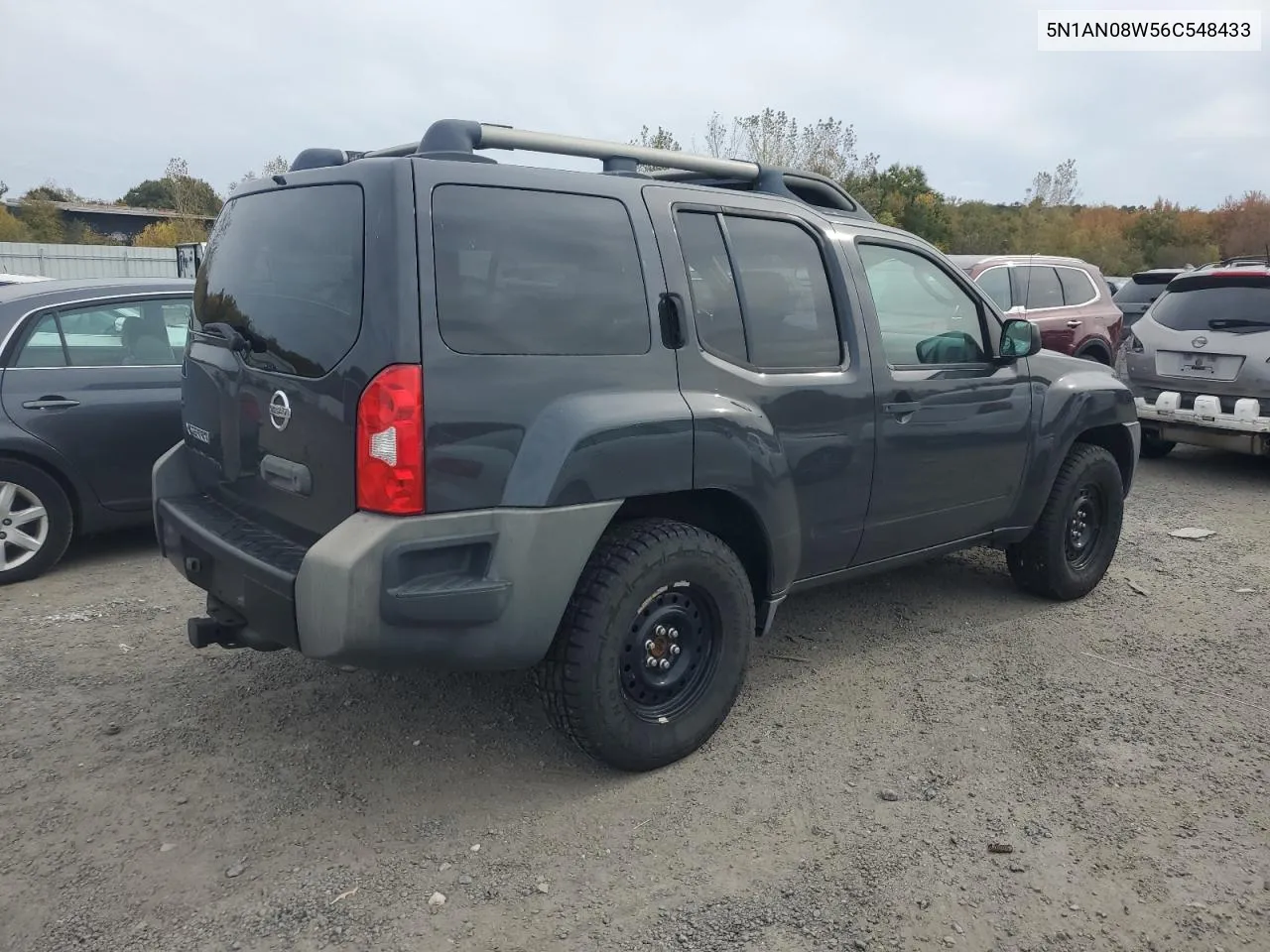 2006 Nissan Xterra Off Road VIN: 5N1AN08W56C548433 Lot: 76908864