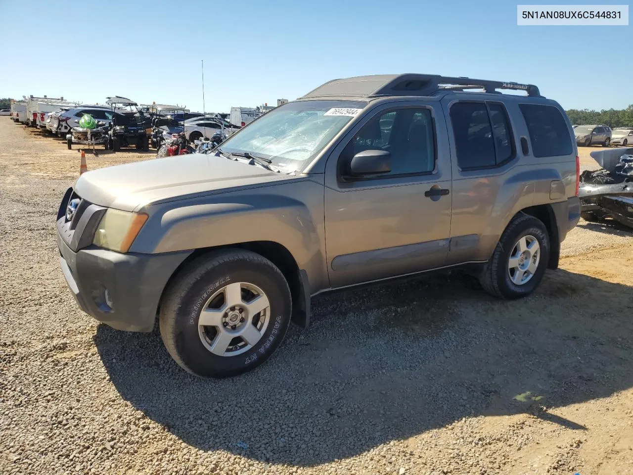 2006 Nissan Xterra Off Road VIN: 5N1AN08UX6C544831 Lot: 76942944