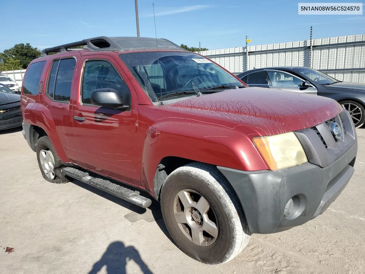 5N1AN08W56C524570 2006 Nissan Xterra Off Road