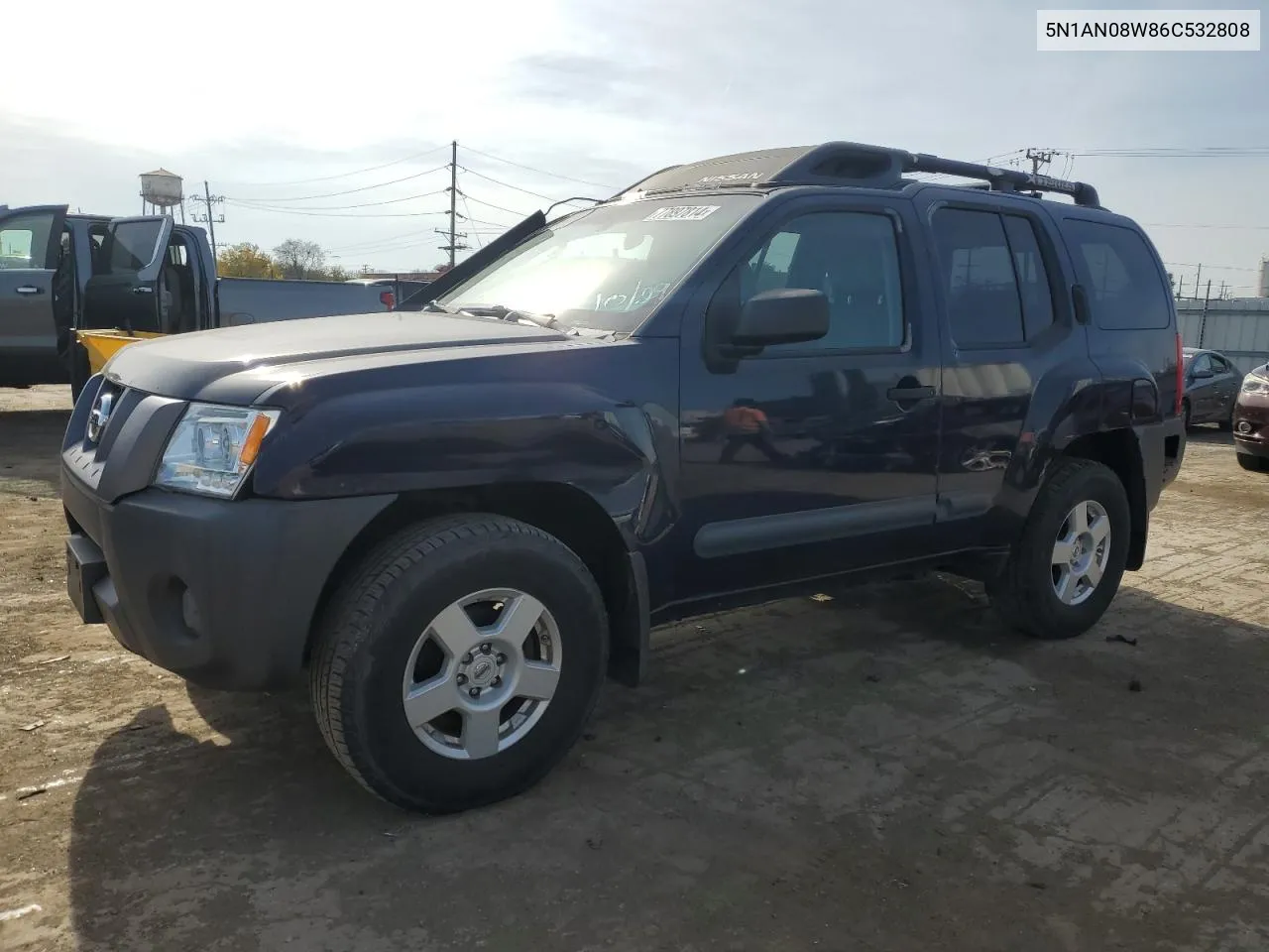 2006 Nissan Xterra Off Road VIN: 5N1AN08W86C532808 Lot: 77897814