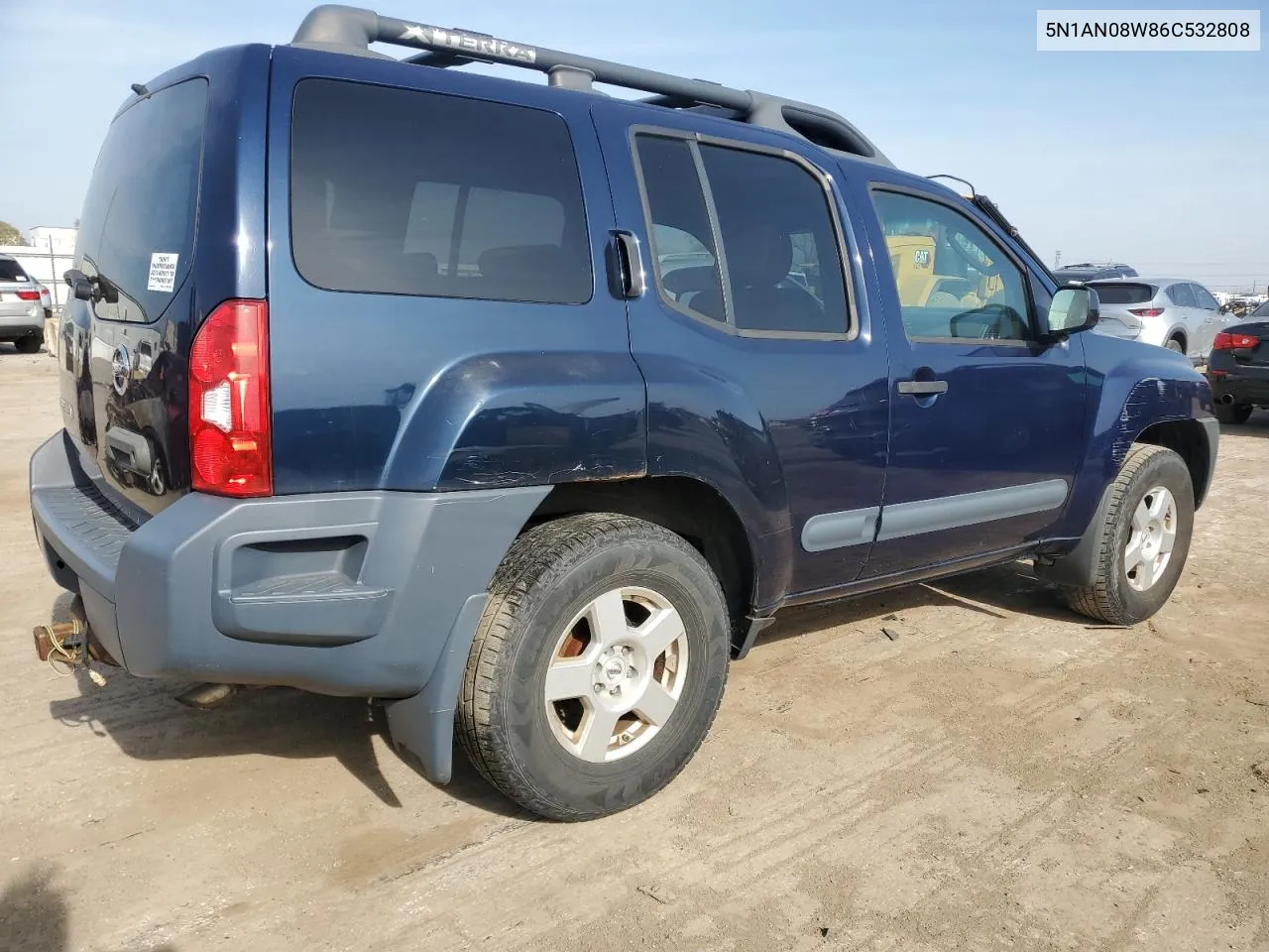 2006 Nissan Xterra Off Road VIN: 5N1AN08W86C532808 Lot: 77897814