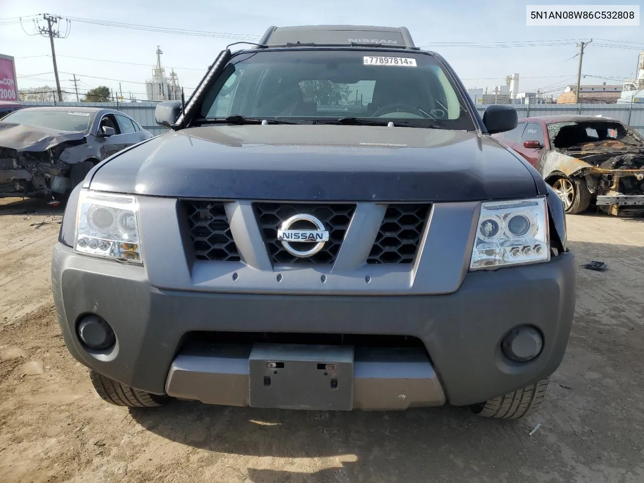 2006 Nissan Xterra Off Road VIN: 5N1AN08W86C532808 Lot: 77897814