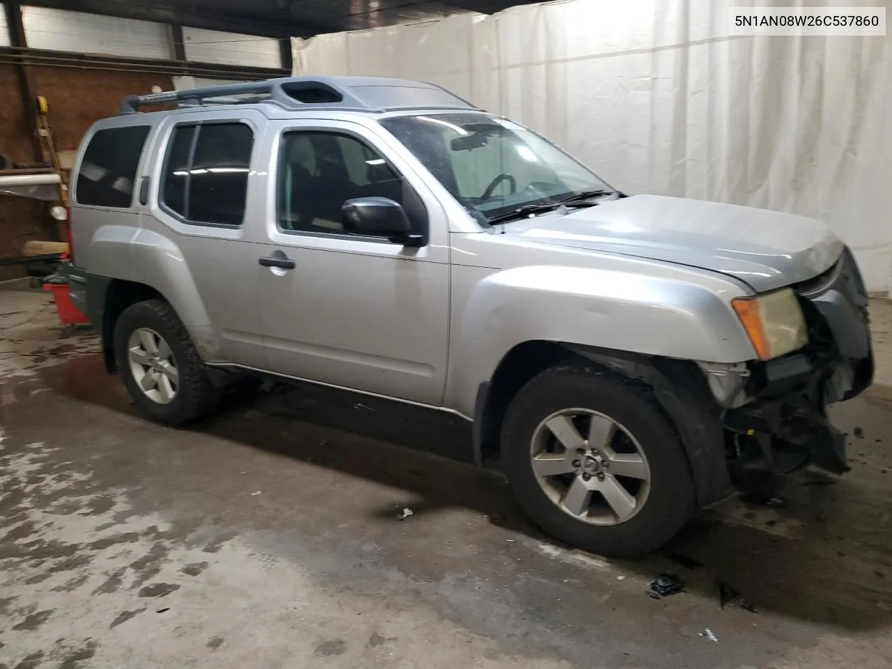 2006 Nissan Xterra Off Road VIN: 5N1AN08W26C537860 Lot: 78230254