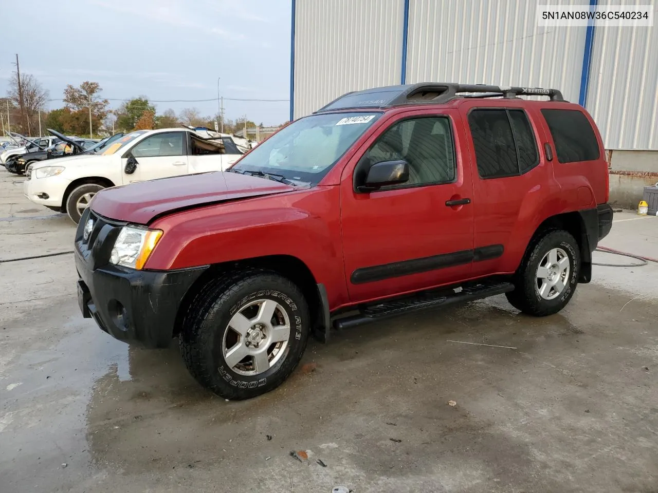 2006 Nissan Xterra Off Road VIN: 5N1AN08W36C540234 Lot: 78740754