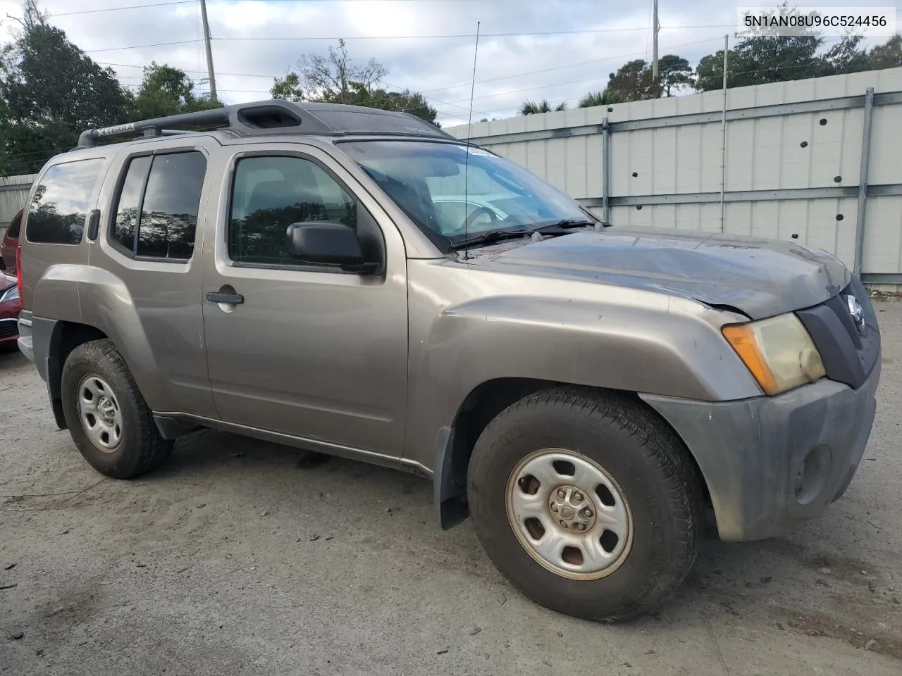 2006 Nissan Xterra Off Road VIN: 5N1AN08U96C524456 Lot: 80426664