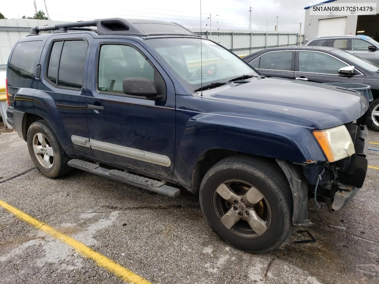 2007 Nissan Xterra Off Road VIN: 5N1AN08U17C514375 Lot: 57341984