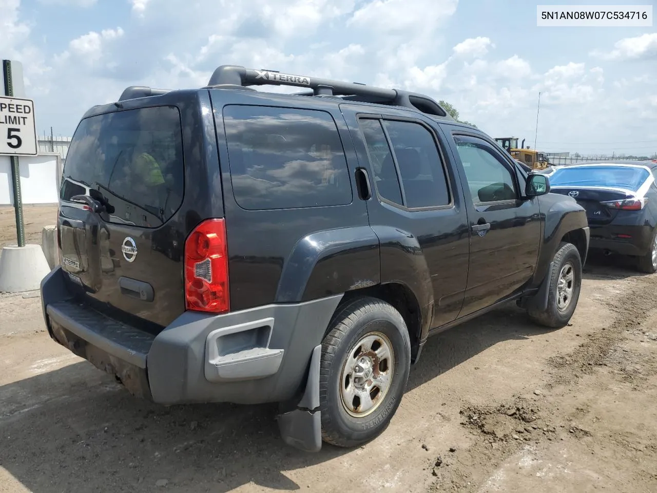 2007 Nissan Xterra Off Road VIN: 5N1AN08W07C534716 Lot: 62038493