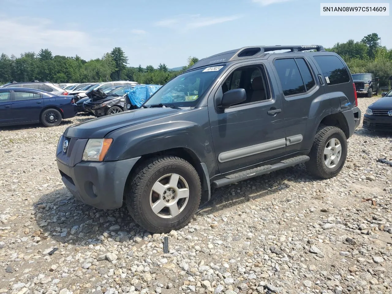 2007 Nissan Xterra Off Road VIN: 5N1AN08W97C514609 Lot: 65129224