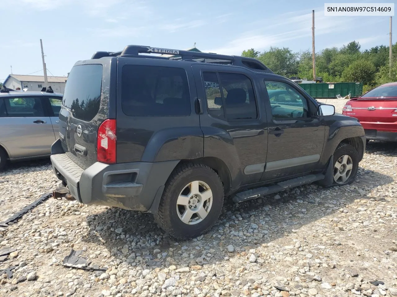 2007 Nissan Xterra Off Road VIN: 5N1AN08W97C514609 Lot: 65129224