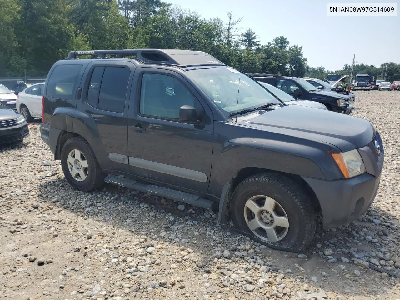 2007 Nissan Xterra Off Road VIN: 5N1AN08W97C514609 Lot: 65129224