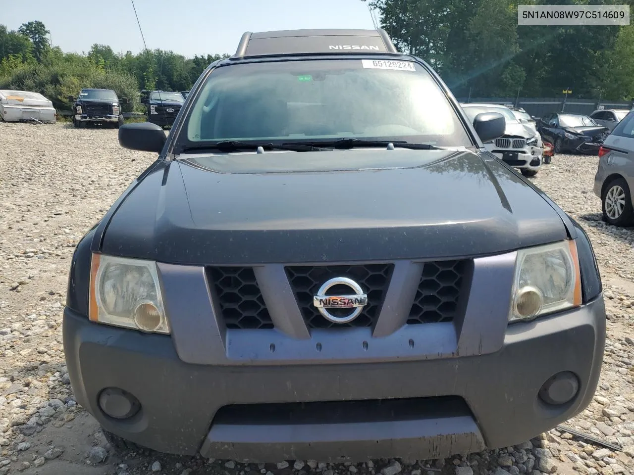 2007 Nissan Xterra Off Road VIN: 5N1AN08W97C514609 Lot: 65129224