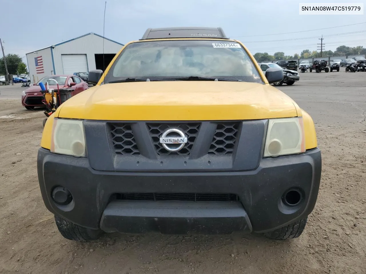 2007 Nissan Xterra Off Road VIN: 5N1AN08W47C519779 Lot: 66337344