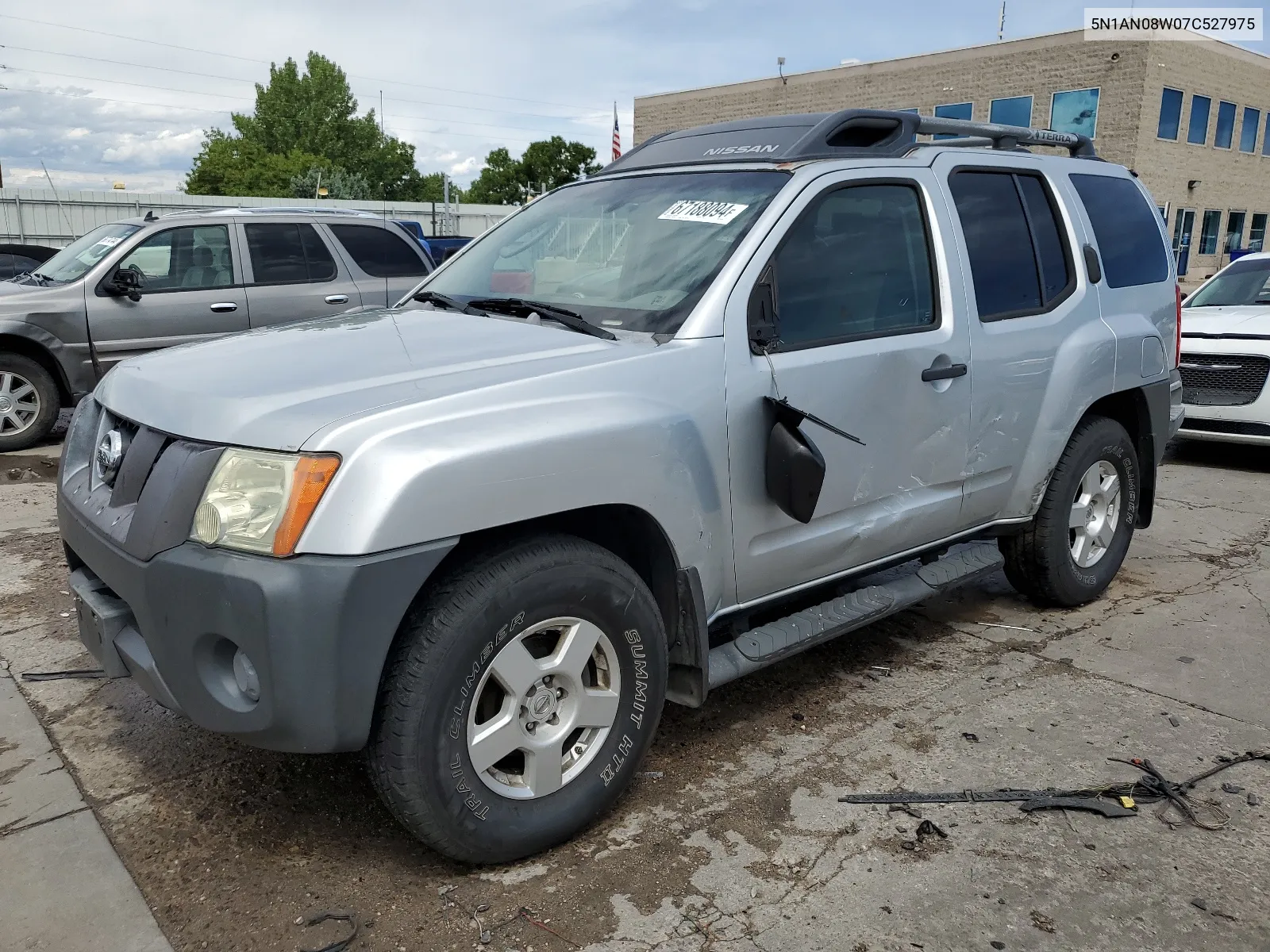 2007 Nissan Xterra Off Road VIN: 5N1AN08W07C527975 Lot: 67188094