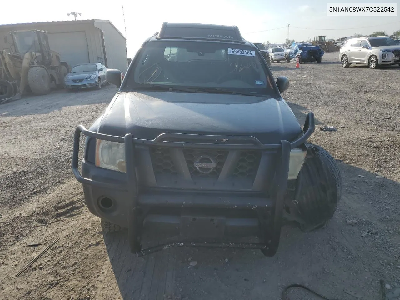 2007 Nissan Xterra Off Road VIN: 5N1AN08WX7C522542 Lot: 68632454