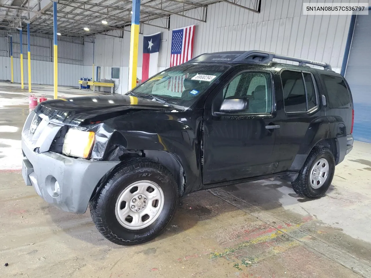 2007 Nissan Xterra Off Road VIN: 5N1AN08U57C536797 Lot: 69680294