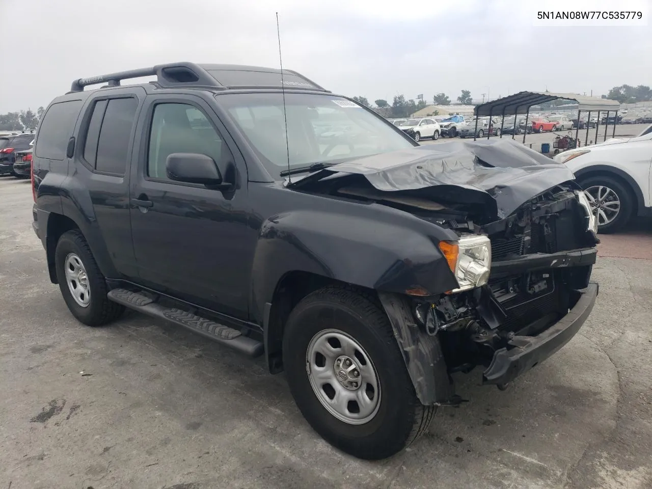 2007 Nissan Xterra Off Road VIN: 5N1AN08W77C535779 Lot: 69686854