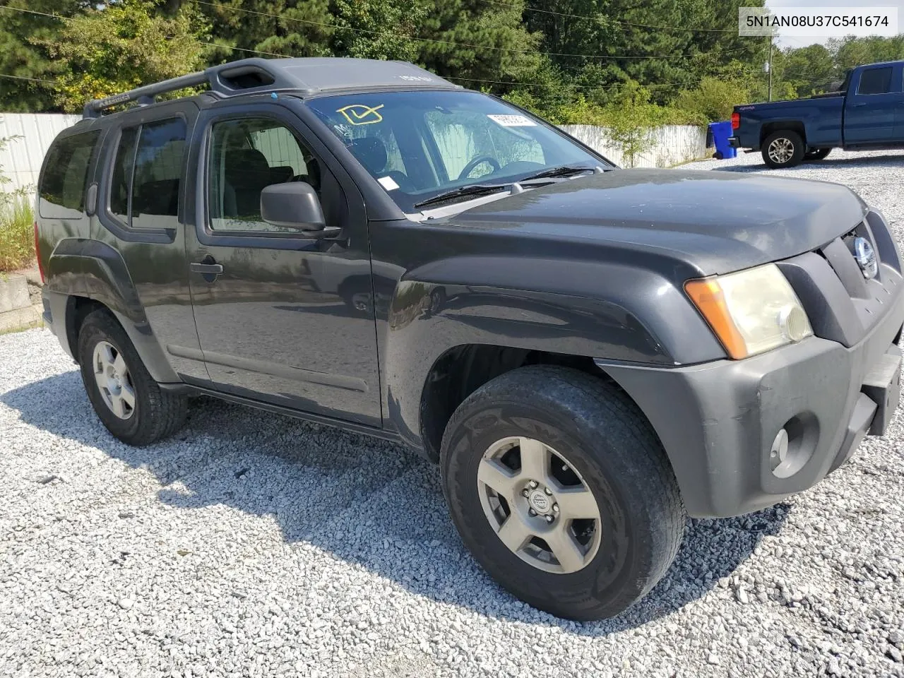 2007 Nissan Xterra Off Road VIN: 5N1AN08U37C541674 Lot: 69803874