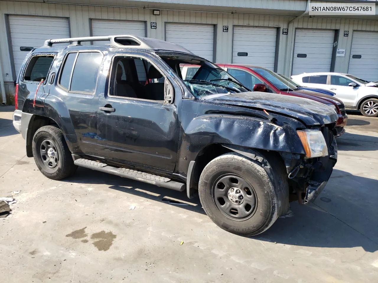 2007 Nissan Xterra Off Road VIN: 5N1AN08W67C547681 Lot: 70097404