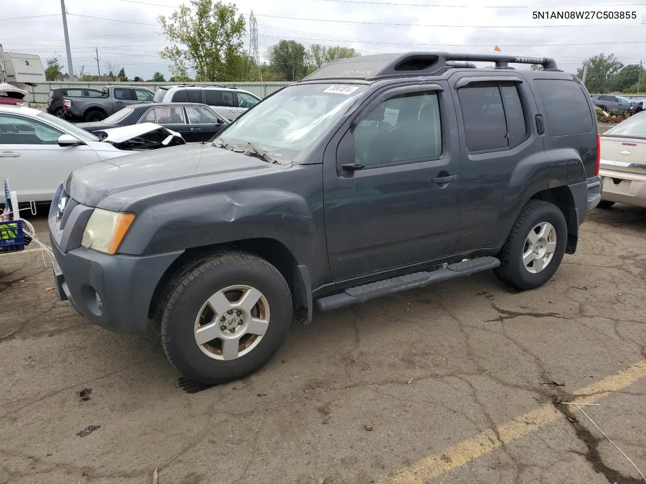 2007 Nissan Xterra Off Road VIN: 5N1AN08W27C503855 Lot: 70841814