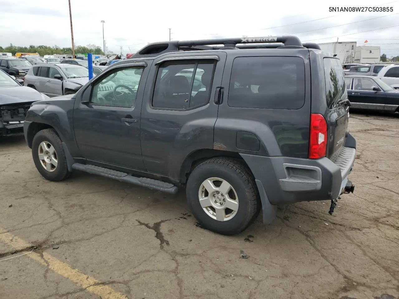 2007 Nissan Xterra Off Road VIN: 5N1AN08W27C503855 Lot: 70841814