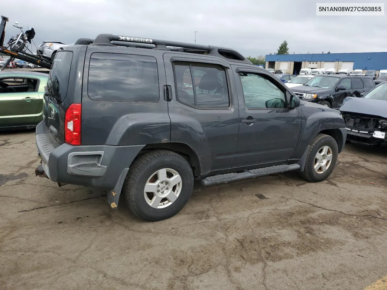 2007 Nissan Xterra Off Road VIN: 5N1AN08W27C503855 Lot: 70841814