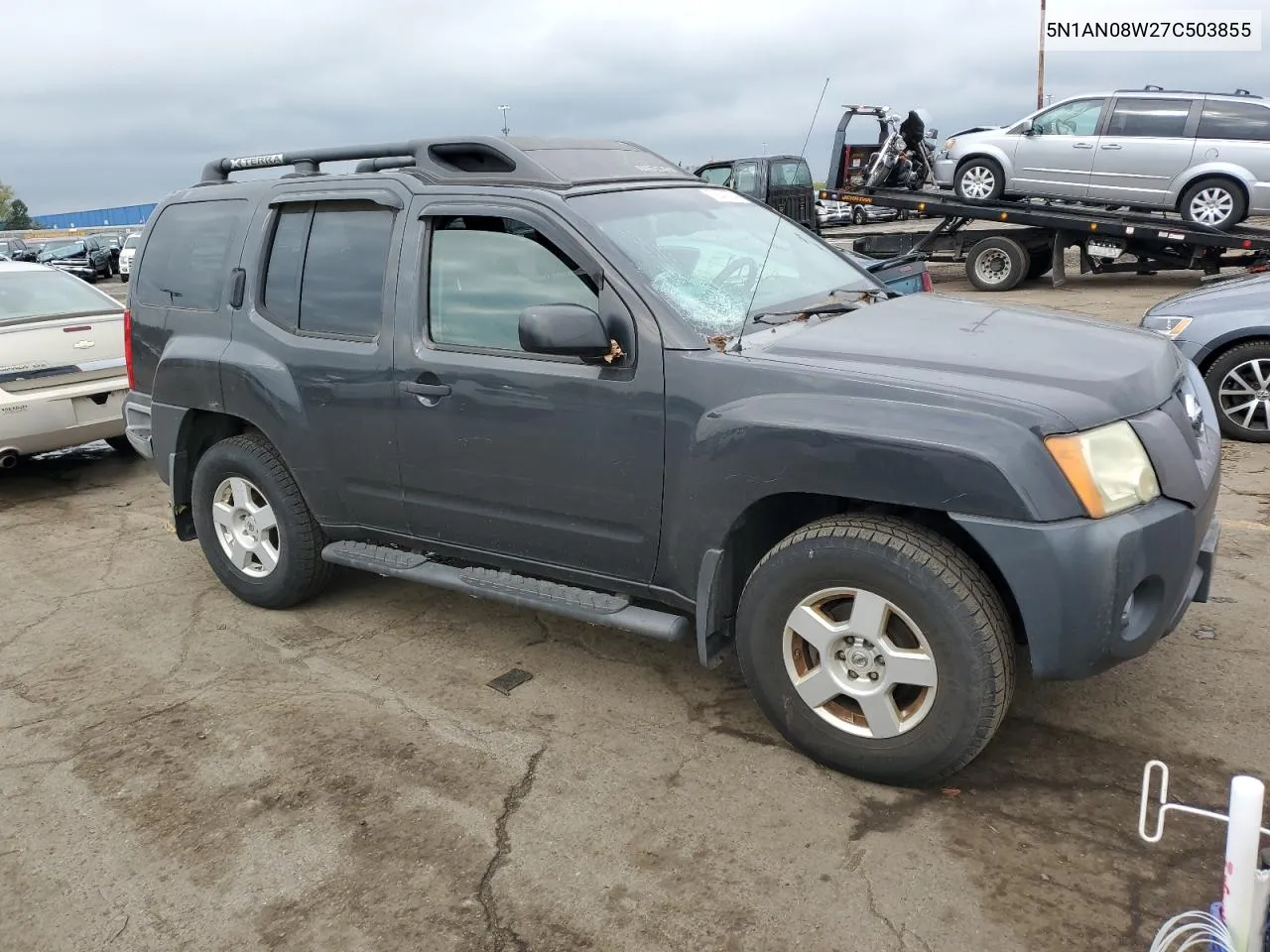 2007 Nissan Xterra Off Road VIN: 5N1AN08W27C503855 Lot: 70841814