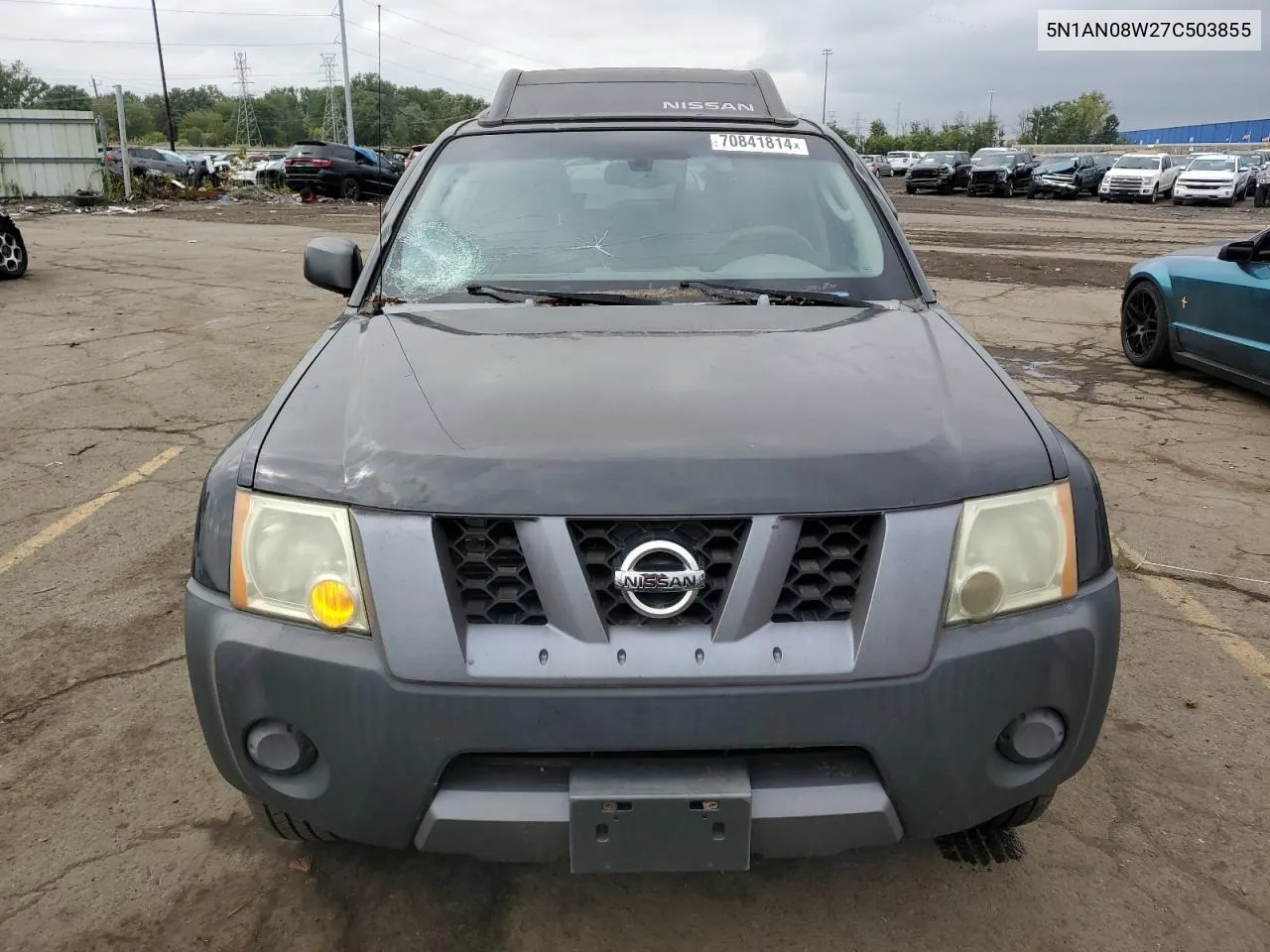 2007 Nissan Xterra Off Road VIN: 5N1AN08W27C503855 Lot: 70841814