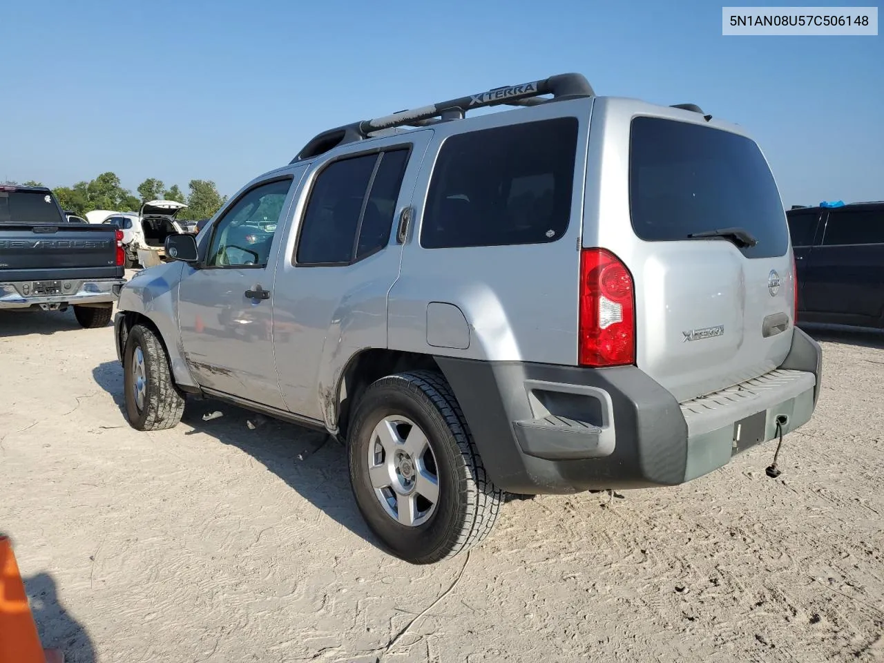 2007 Nissan Xterra Off Road VIN: 5N1AN08U57C506148 Lot: 71634024