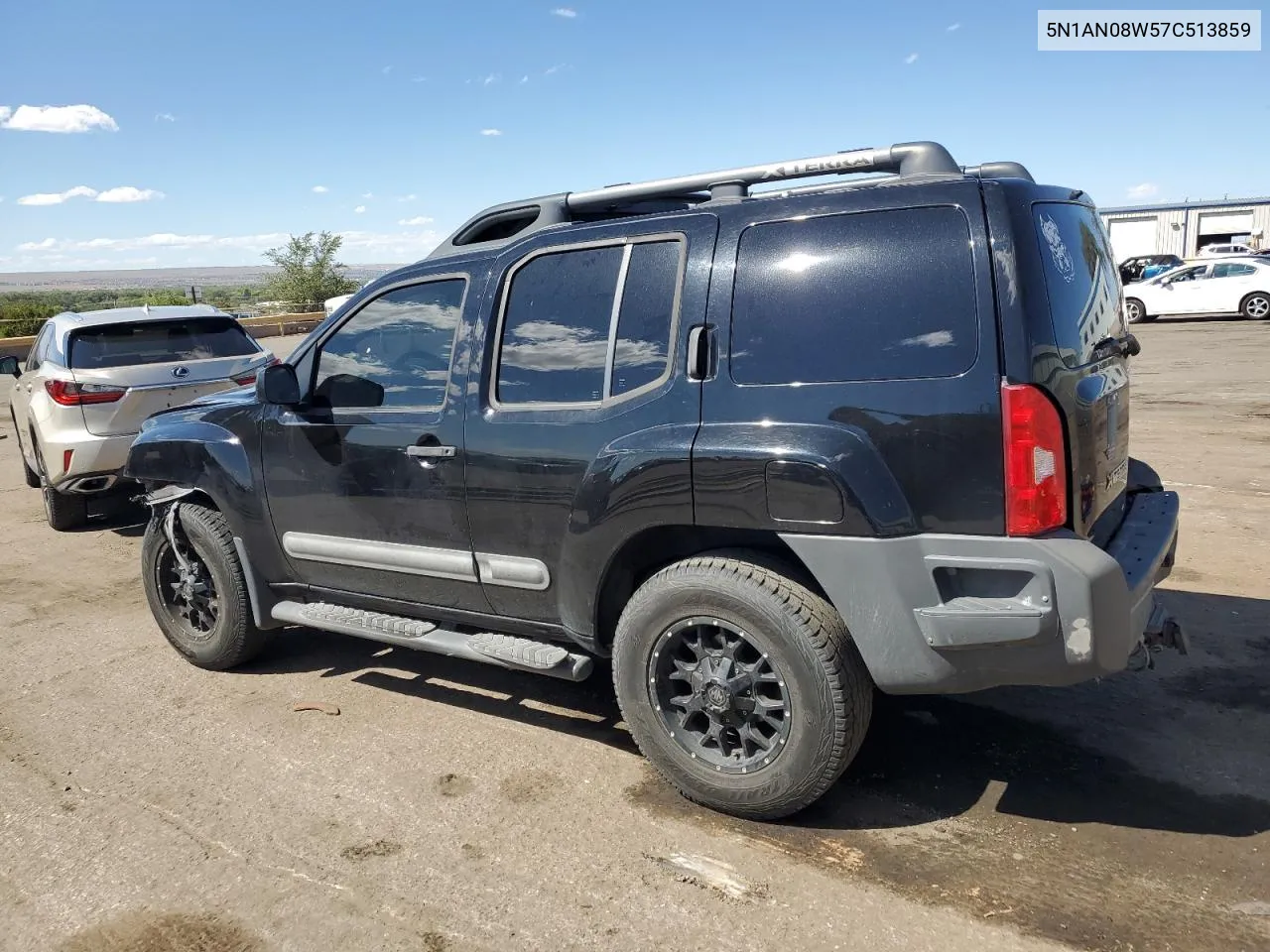 2007 Nissan Xterra Off Road VIN: 5N1AN08W57C513859 Lot: 72380304