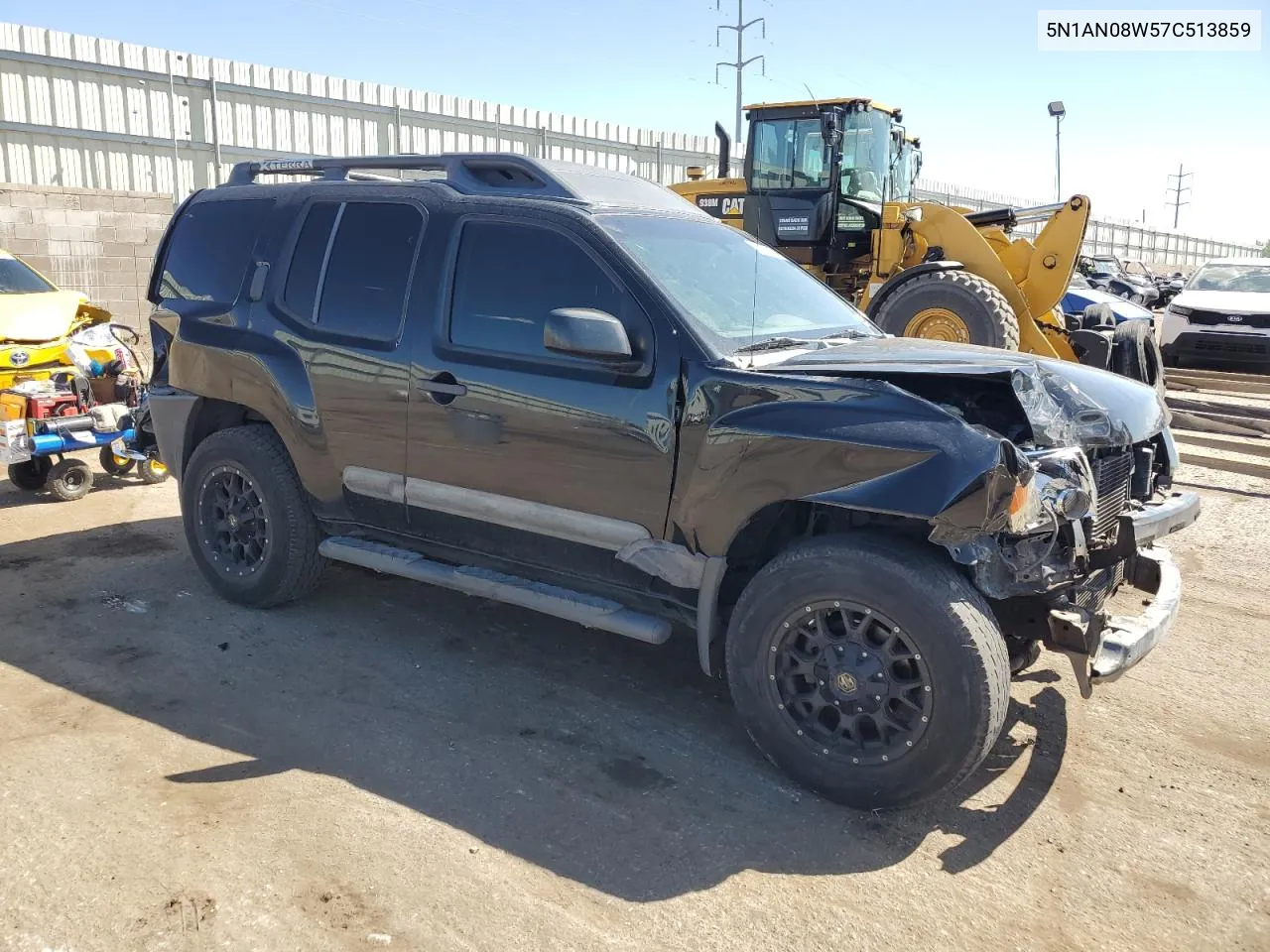 2007 Nissan Xterra Off Road VIN: 5N1AN08W57C513859 Lot: 72380304