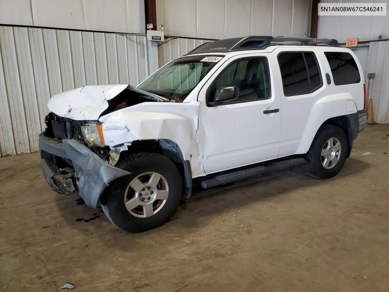 2007 Nissan Xterra Off Road VIN: 5N1AN08W67C546241 Lot: 72955064