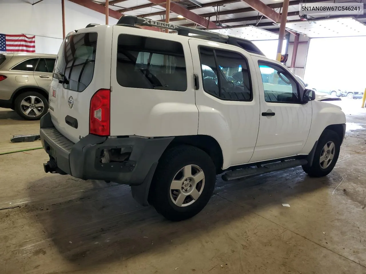 2007 Nissan Xterra Off Road VIN: 5N1AN08W67C546241 Lot: 72955064