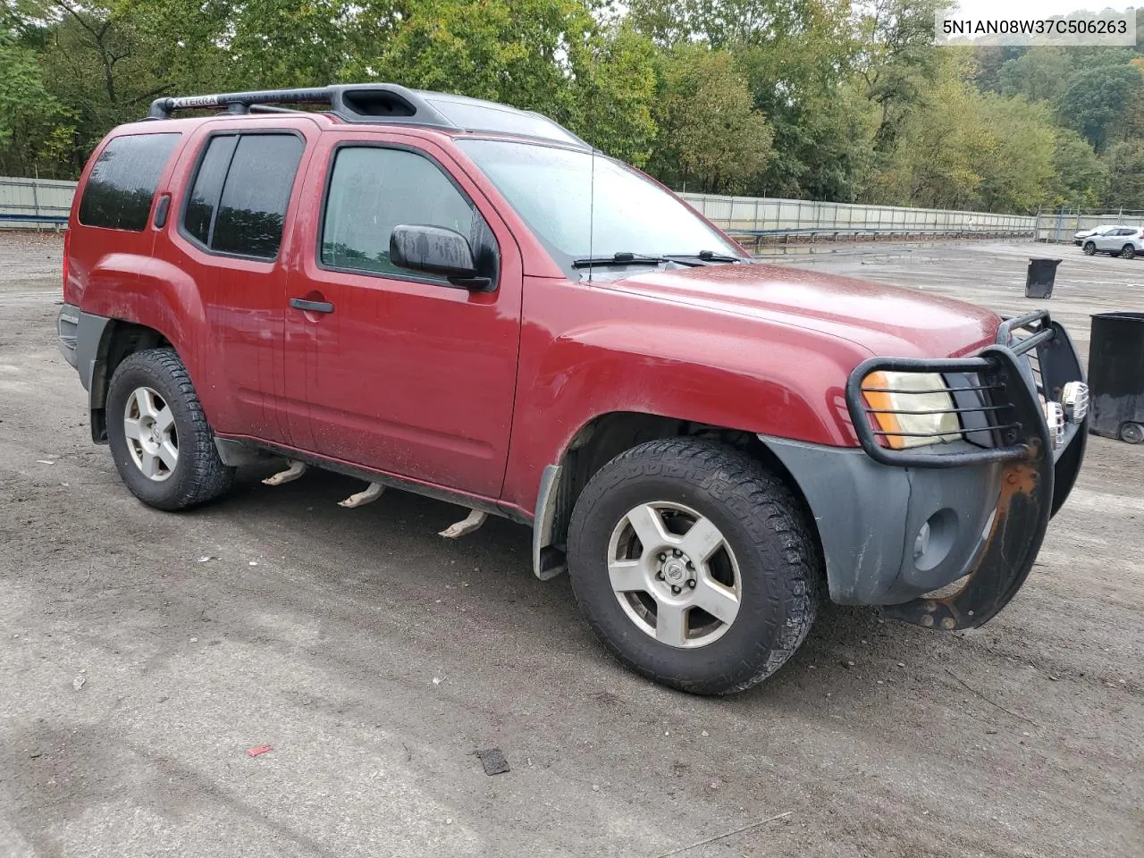 5N1AN08W37C506263 2007 Nissan Xterra Off Road