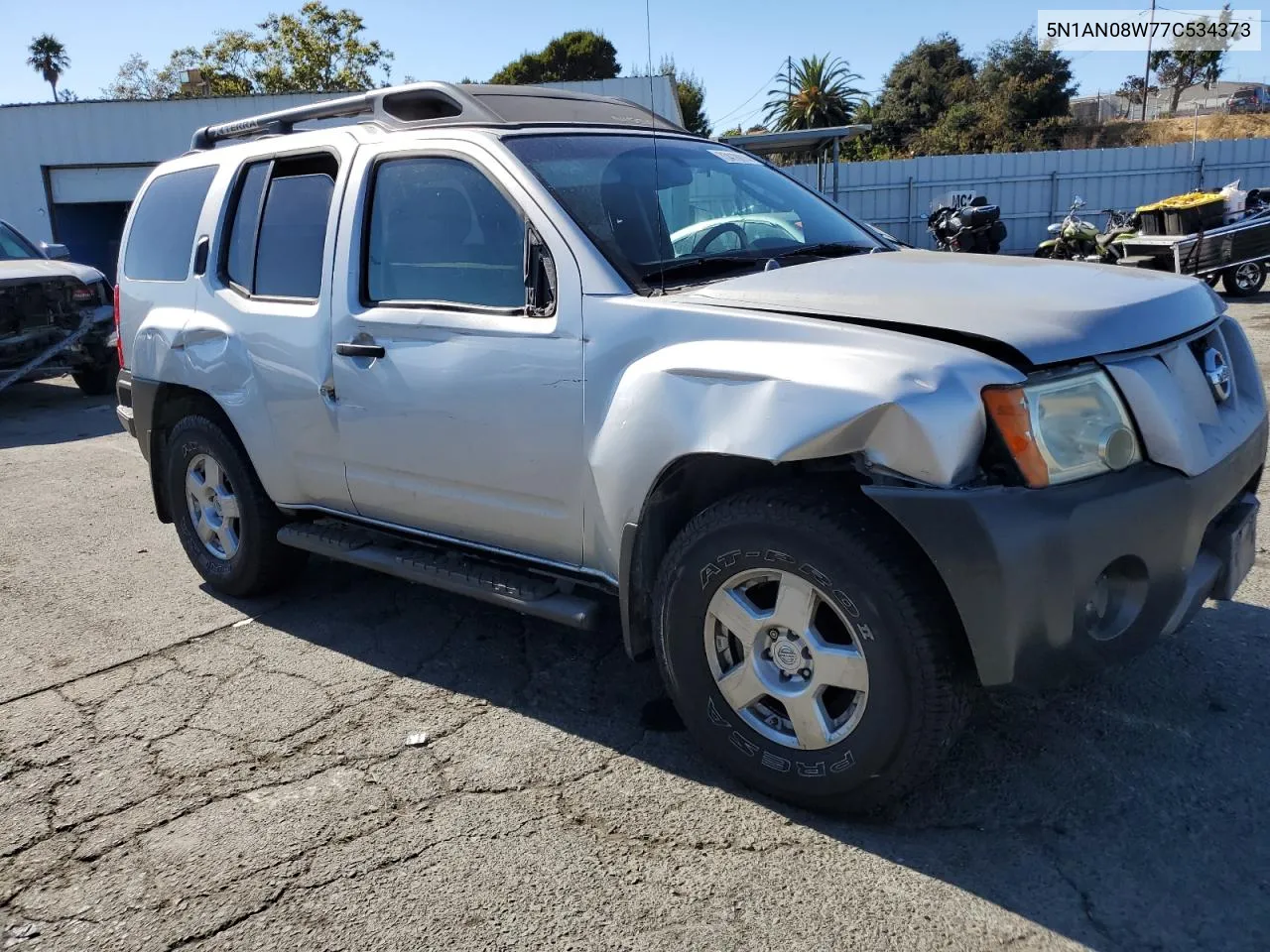 2007 Nissan Xterra Off Road VIN: 5N1AN08W77C534373 Lot: 73418614